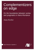 Complementizers on edge Complementizers on edge