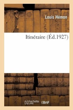 Cover Itinéraire