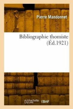 Cover Bibliographie thomiste