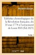 Tablettes Chronologiques de la... - Bild 1
