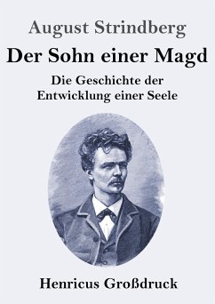 Der Sohn einer Magd (Großdruck) - Strindberg, August