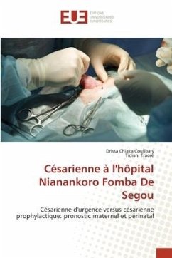 Césarienne à l'hôpital Nianankoro Fomba De Segou - Coulibaly, Drissa Chiaka;Traoré, Tidiani