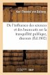 De l'influence des sciences et des... - Bild 1