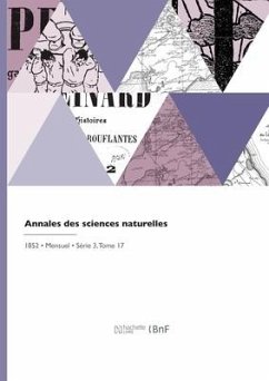 Annales des sciences naturelles - Collectif