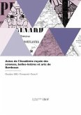 Actes de l'Académie royale des sciences, belles-lettres et arts de Bordeaux