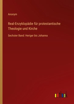Cover Real-Enzyklopädie für protestantische Theologie und Kirche