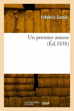 Cover Un premier amour