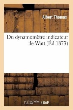 Cover Du dynamomètre indicateur de Watt