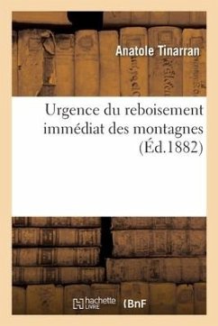 Cover Urgence du reboisement immédiat des montagnes