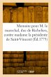 Memoire pour M. le marechal, duc de... - Bild 1