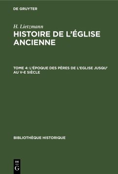 Cover L'époque des pères de l'Eglise jusqu' au V-e siècle