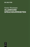 Allerhand Sprachdummheiten