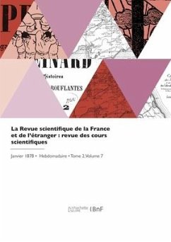 La revue scientifique de la France et de l'étranger - Yung, Eugène