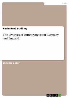 The divorces of entrepreneurs in Germany and England (eBook, PDF)
