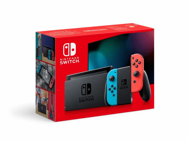 Nintendo Switch Neon-Rot / Neon-Blau (neue Verpackung) - - Bei bücher.de  kaufen