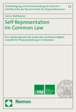Cover Self-Representation im Common Law