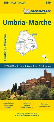 Cover Michelin Umbrien und Marken