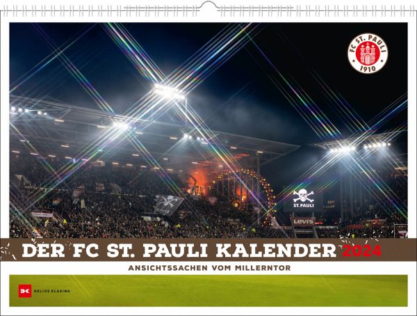 Der FC St. Pauli Kalender 2024 - Kalender bestellen