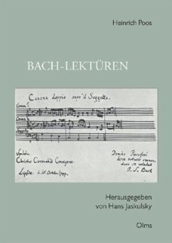 Bach-Lektüren - Poos, Heinrich