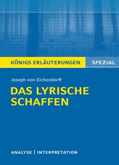 Eichendorff. Das lyrische Schaffen (eBook, PDF) - Eichendorff, Josef von