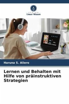 Cover Lernen und Behalten mit Hilfe von präinstruktiven Strategien