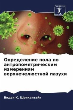 Cover Opredelenie pola po antropometricheskim izmereniqm werhnechelüstnoj pazuhi