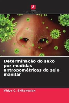 Cover Determinação do sexo por medidas antropométricas do seio maxilar