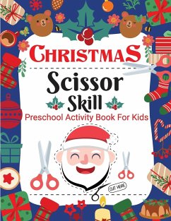 Christmas Scissor Skill Activity Book for Kids - Bidden, Laura