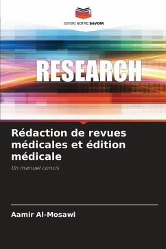 Rédaction de revues médicales et édition médicale - Al-Mosawi, Aamir