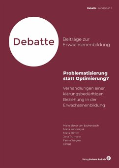 Problematisierung statt Optimierung? (eBook, PDF)