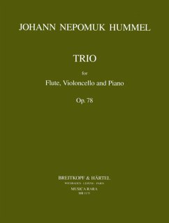 Cover Trio op.78 für Flöte, Violoncello und klavier