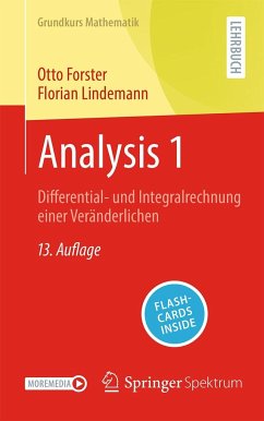 Analysis 1 - Forster, Otto;Lindemann, Florian