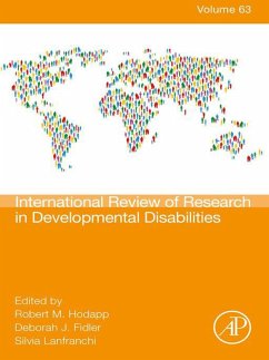 Cover International Review Research in Developmental Disabilities (eBook, ePUB)