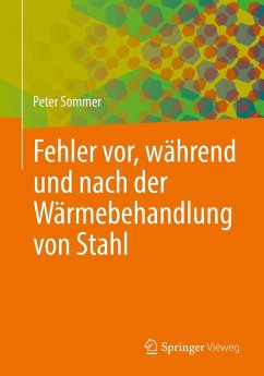Cover Fehler vor, während und nach der Wärmebehandlung von Stahl (eBook, PDF)