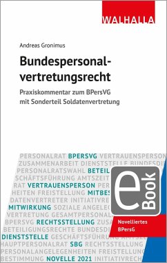 Bundespersonalvertretungsrecht (eBook, PDF) - Gronimus, Andreas; Knorz, Nicole; Wienzeck, Christian