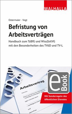 Befristung von Arbeitsverträgen (eBook, PDF) - Ostermaier, Christian; Vogt, Sylvia