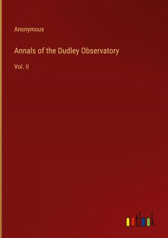 Annals of the Dudley Observatory