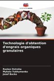 Technologie d'obtention d'engrais organiques granulaires