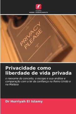 Privacidade como liberdade de vida privada - El Islamy, Dr Hurriyah