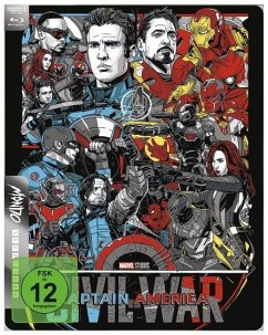 Captain America: Civil War - 4K, 2 UHD-Blu-ray (Edition Steelbook)