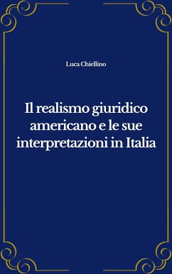 Cover Il realismo giuridico americano e le sue interpretazioni in Italia (eBook, ePUB)