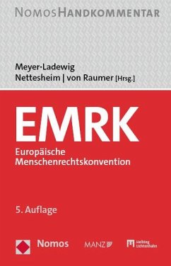 Cover EMRK Europäische Menschenrechtskonvention
