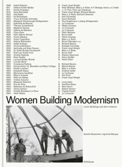 Women Building Modernism - Bußmann, Kerstin;de Becque, Ingrid