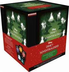 Disney Adventskalender 2023 - zauberhafte Weihnachts-Box mit 24 Büchern und 1.152 Seiten - Disney, Walt