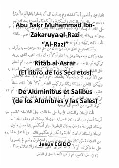 Kitab al-Asrar (El Libro de los Secretos), De Aluminibus et Salibus (de los Alumbres y las Sales) - Egido, Jesus M.