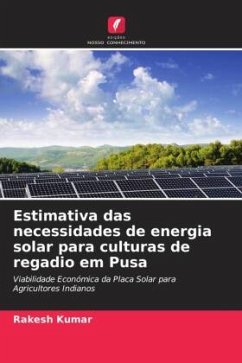 Cover Estimativa das necessidades de energia solar para culturas de regadio em Pusa