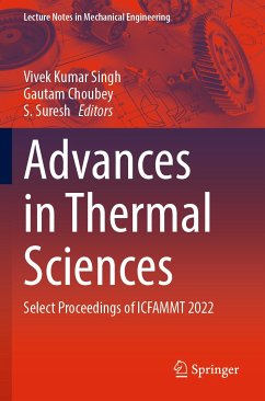 Advances in Thermal Sciences (eBook, PDF)