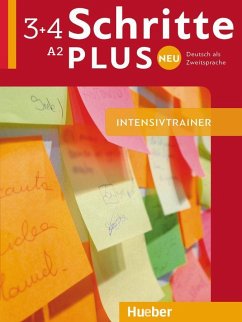 Schritte plus Neu 3+4. Intensivtrainer mit Audios online - Niebisch, Daniela