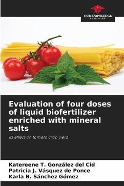 Evaluation of four doses of liquid biofertilizer enriched with mineral salts - González del Cid, Katereene T.;Vásquez de Ponce, Patricia J.;Sánchez Gómez, Karla B.