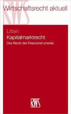 Kapitalmarktrecht (eBook, ePUB) - Litten, Rüdiger